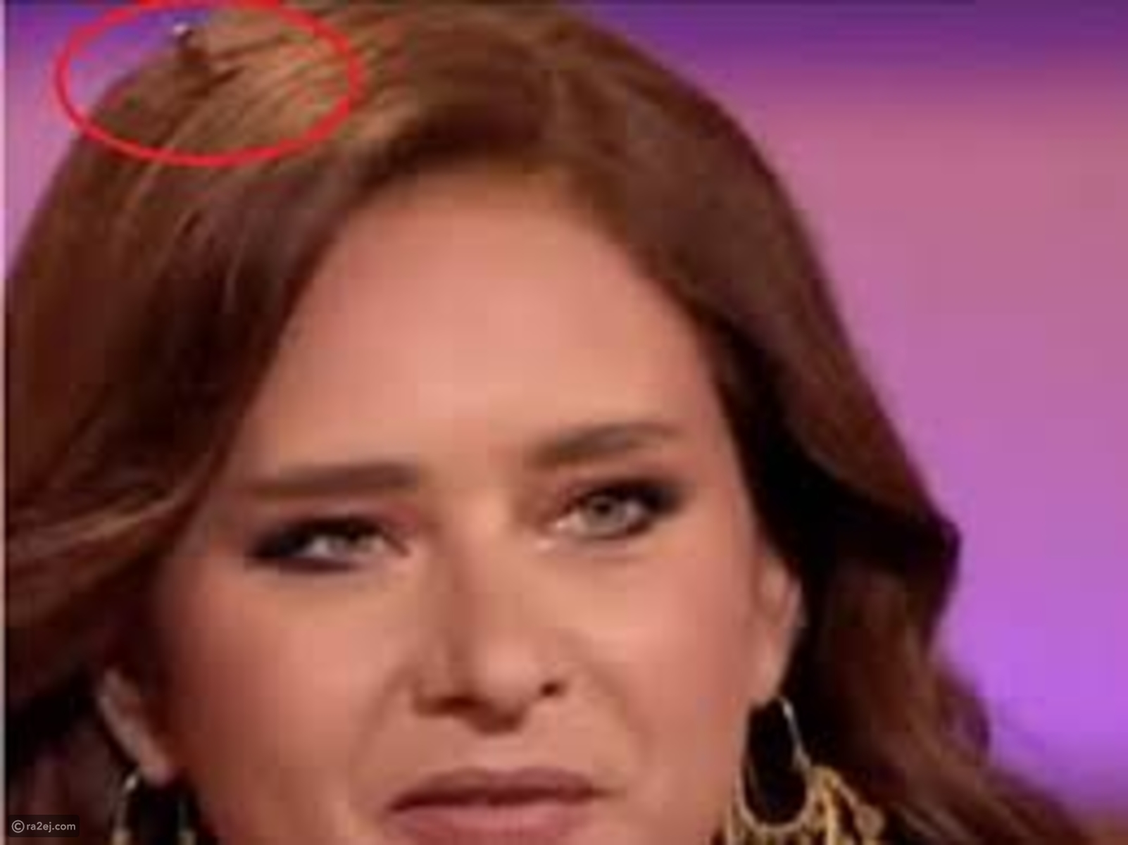 نيللي كريم وعلى رأسها صرصار