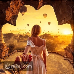 المصور المتميز مراد عثمان مازال يبهر العالم بصور ’Followme’ مع زوجته 2