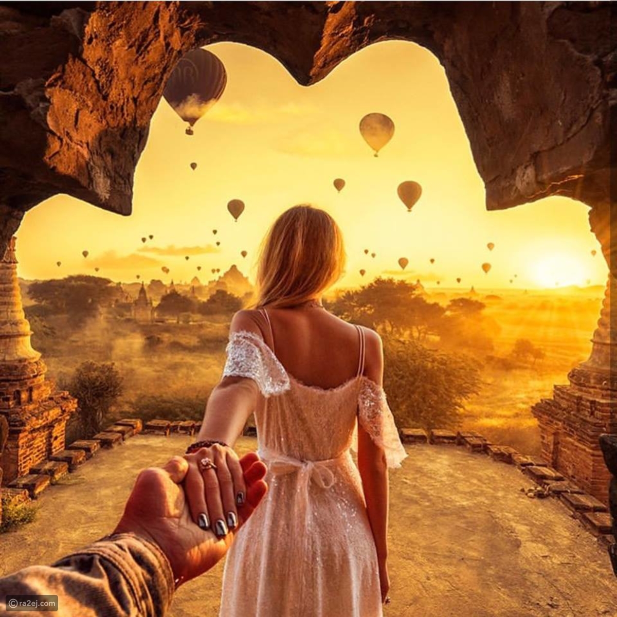 المصور المتميز مراد عثمان مازال يبهر العالم بصور ’Followme’ مع زوجته 2