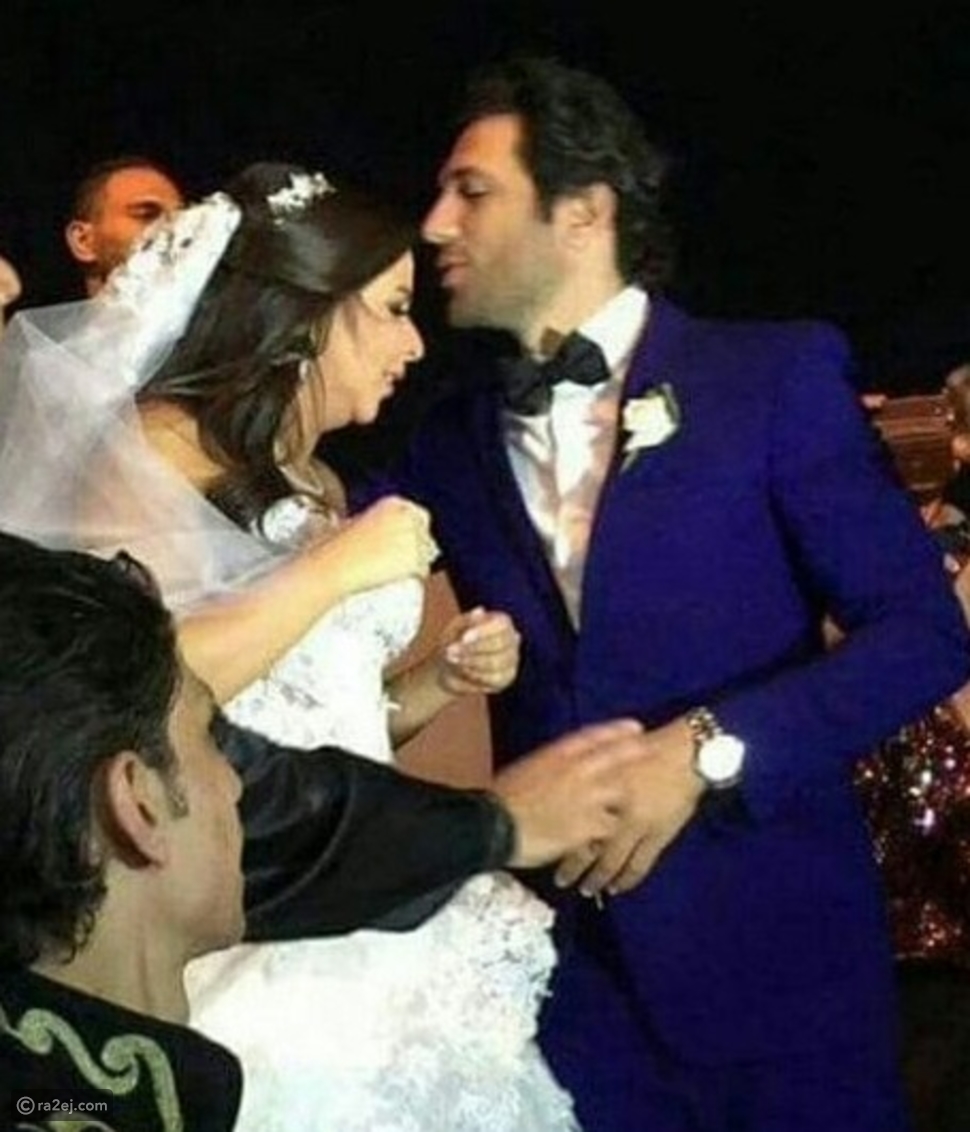 صور أجمل لحظات زفاف حسن الرداد وإيمي سمير غانم ليالينا