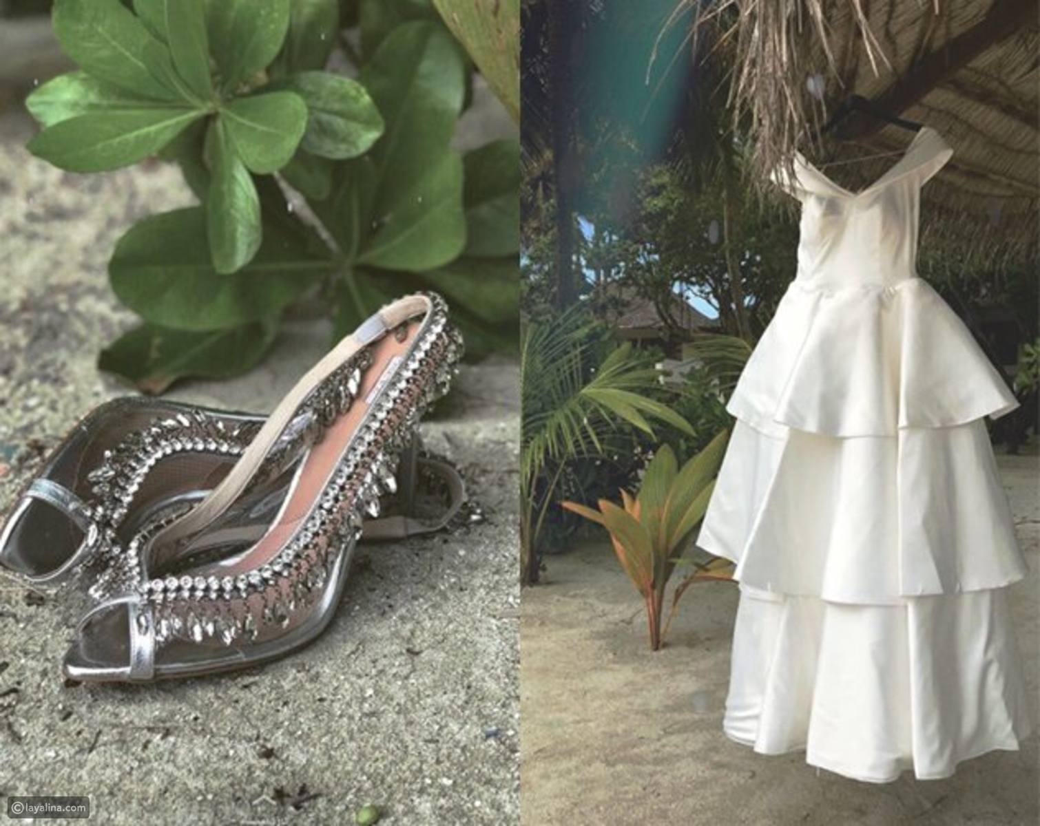 اسوا فساتين زفاف الفنانات 2019