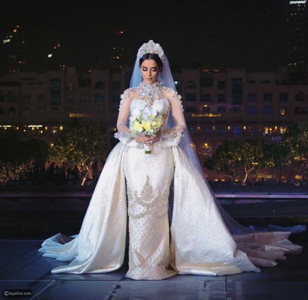 اسوا فساتين زفاف الفنانات 2019