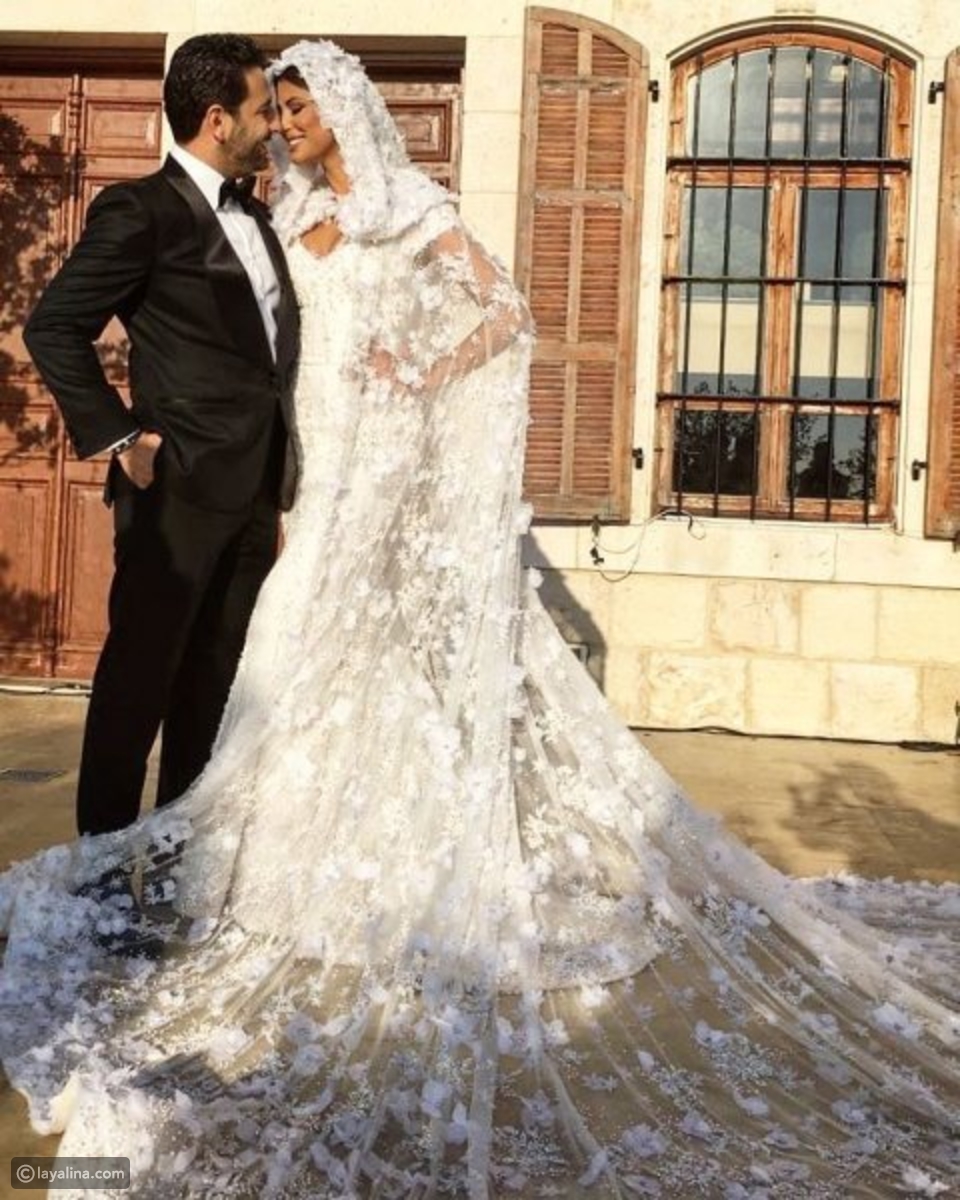 اسوا فساتين زفاف الفنانات 2019