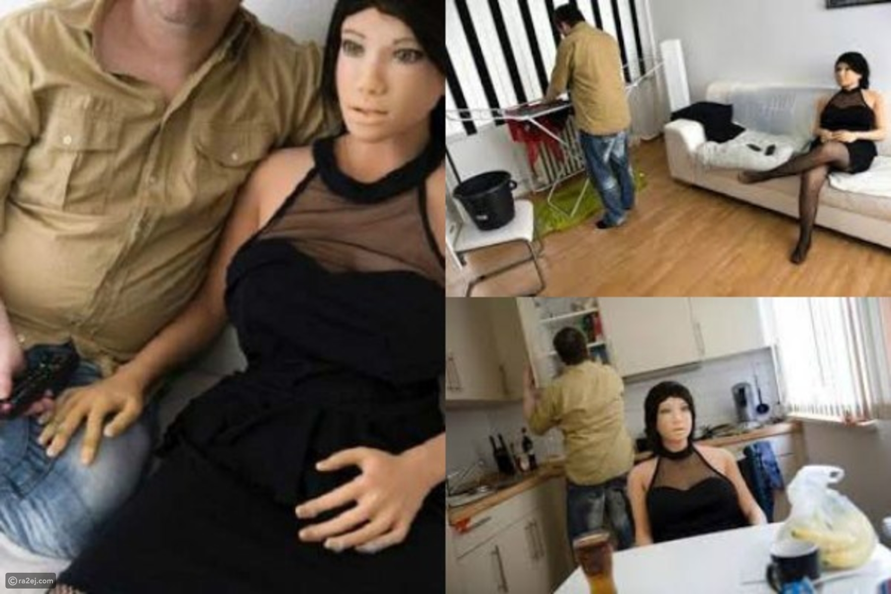 رجل ألماني تزوج من دمية بالحجم الطبيعي بعد أن خانته زوجته