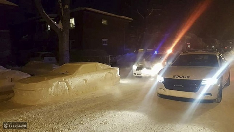 واقعة طريفة: كندي يخدع الشرطة بسيارة وهمية من الثلوج. 1dfc5f5c04e8439bdb79df13436e664fbe555fa1-240118201332.jpg?preset=v3